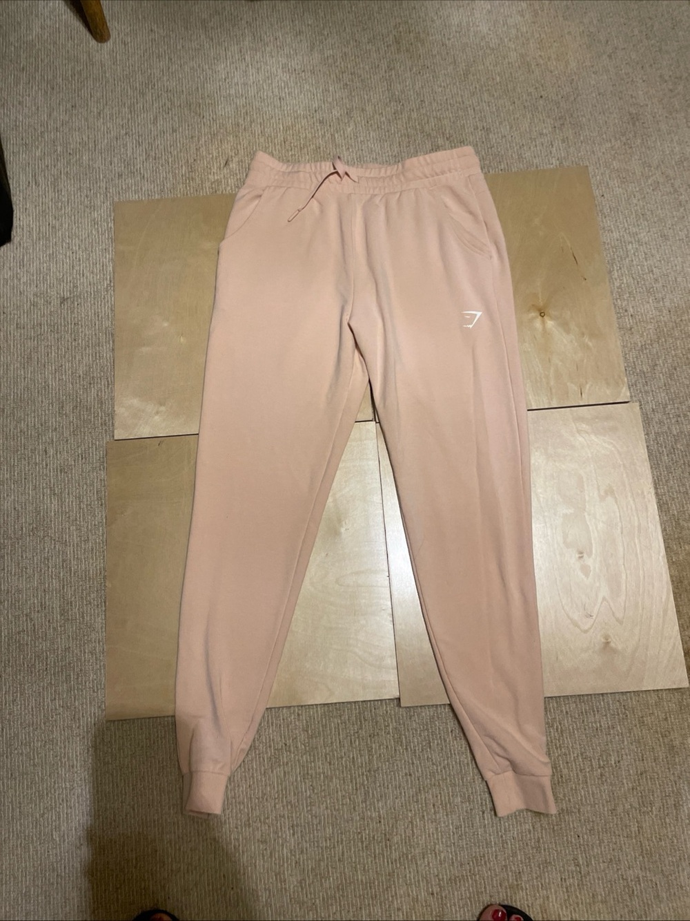 Gymshark  Pink Jogger Bottoms Size Small